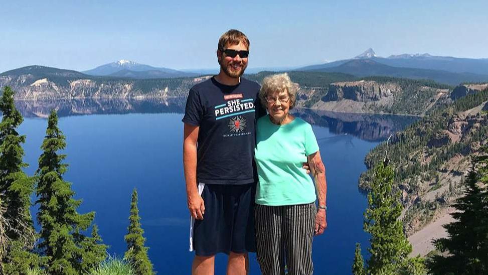 Grandson On Mission To Take His 89 Year Old Grandmother To Visit All