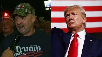 Trump supporter forgives case of mistaken identity