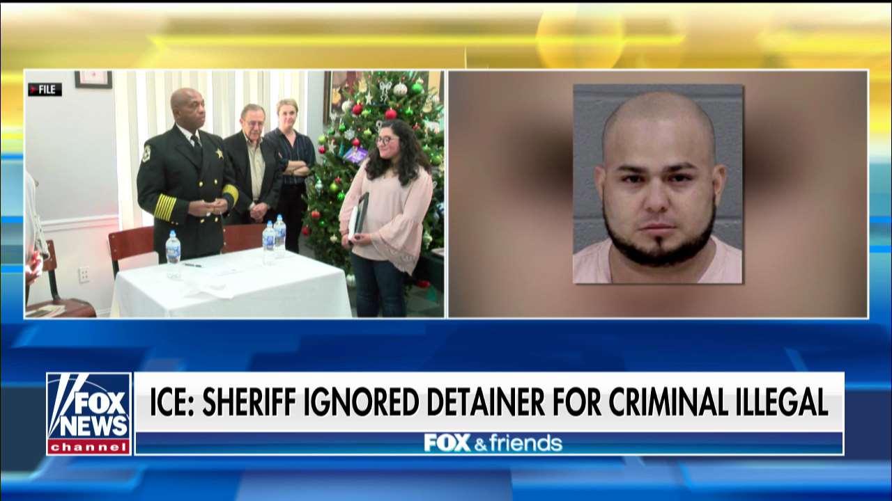 Former acting ICE director Tom Homan slams sheriff for releasing illegal immigrant, says he should have called the feds