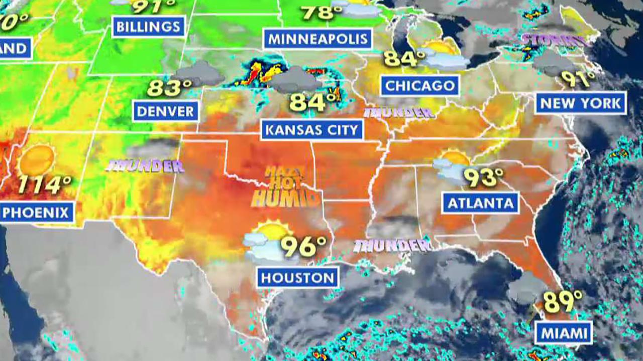 National forecast for Wednesday, August 21 Fox News Video