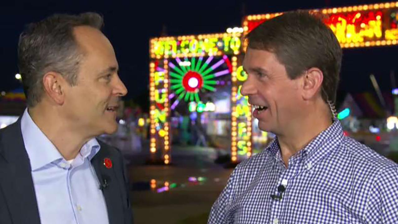 Waking up at the Kentucky State Fair with Gov. Matt Bevin
