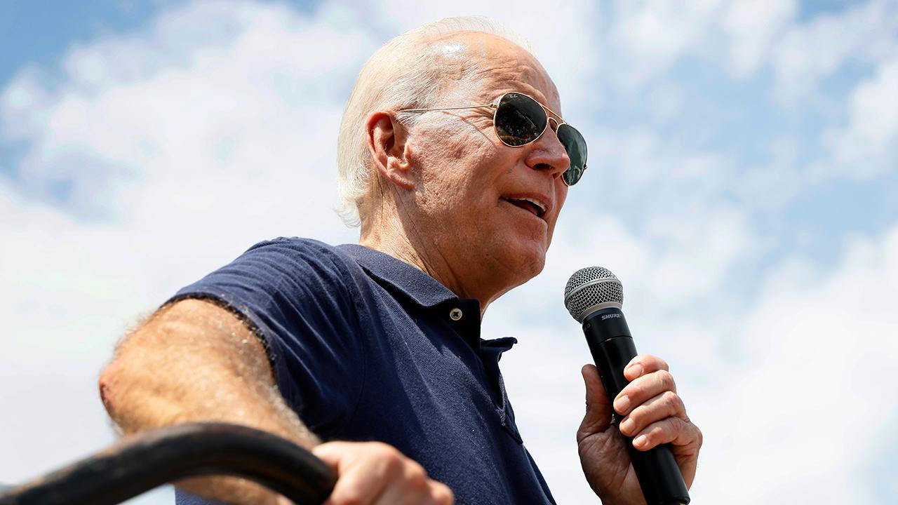 Joe Biden pushes back against 2020 rivals, rejects 'safe bet' label