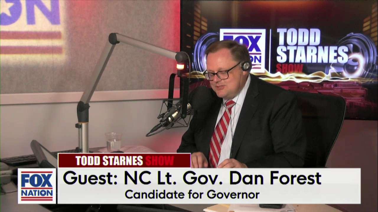 Todd Starnes and NC Lt. Gov. Dan Forest