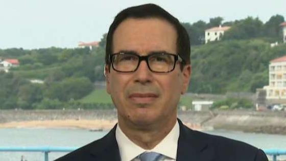 U.S. Treasury Secretary Steven Mnuchin joins Chris Wallace for an exclusive interview on 'Fox News Sunday.'