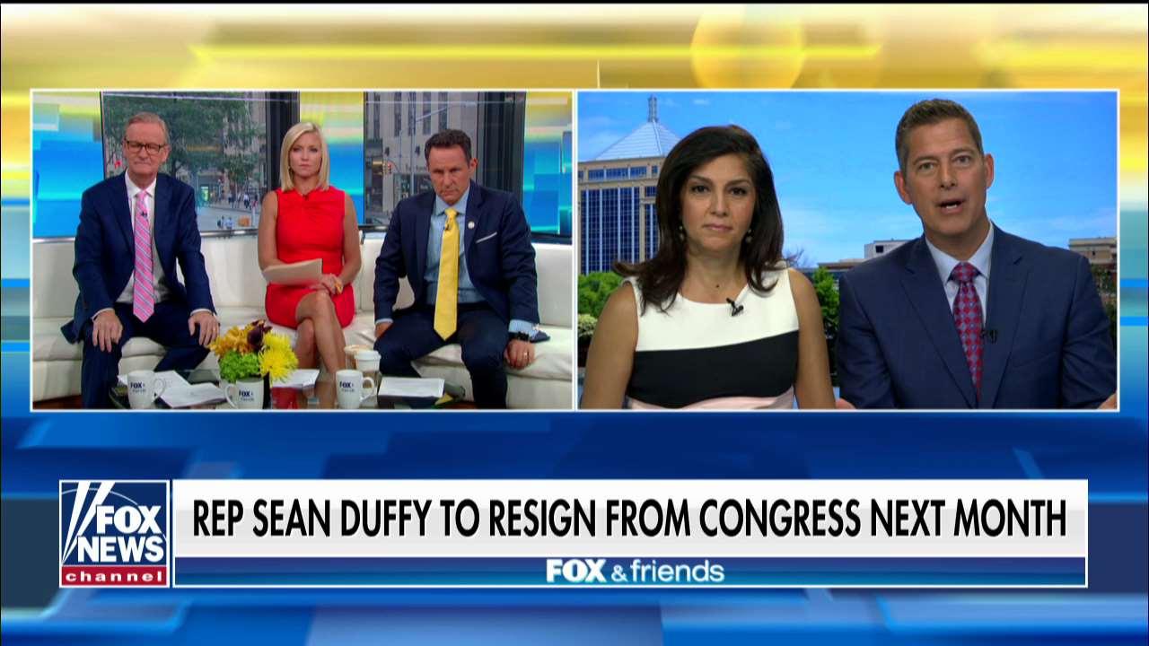 Exclusive: Sean Duffy and his wife Rachel explain his decision to resign from Congress