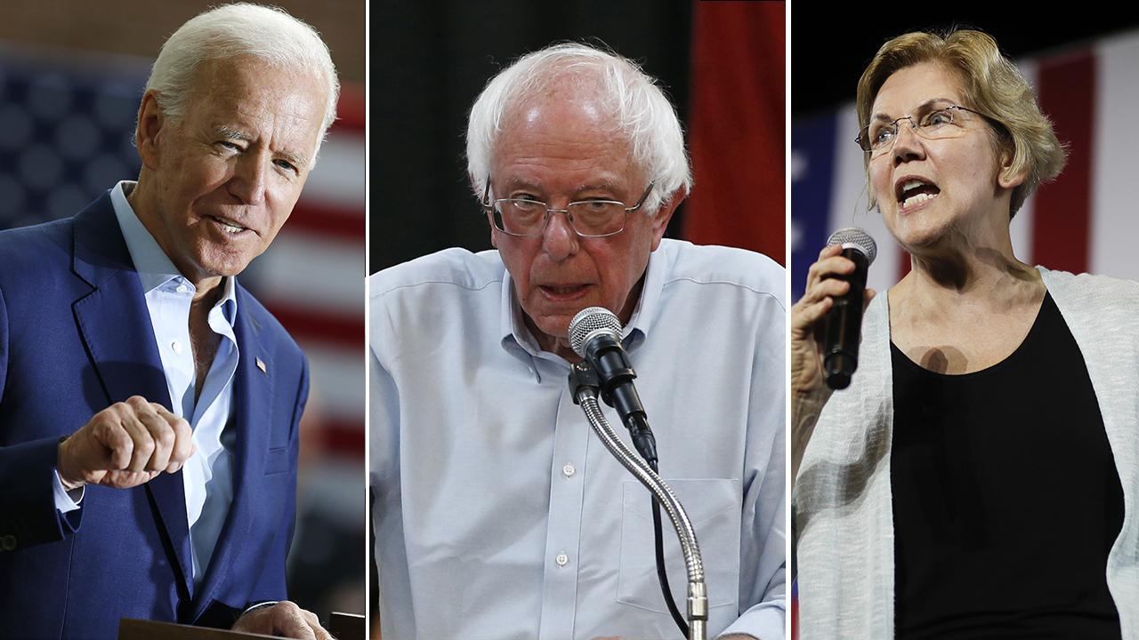 National Poll Shows Virtual Tie Between Elizabeth Warren Bernie Sanders And Joe Biden Fox 1214