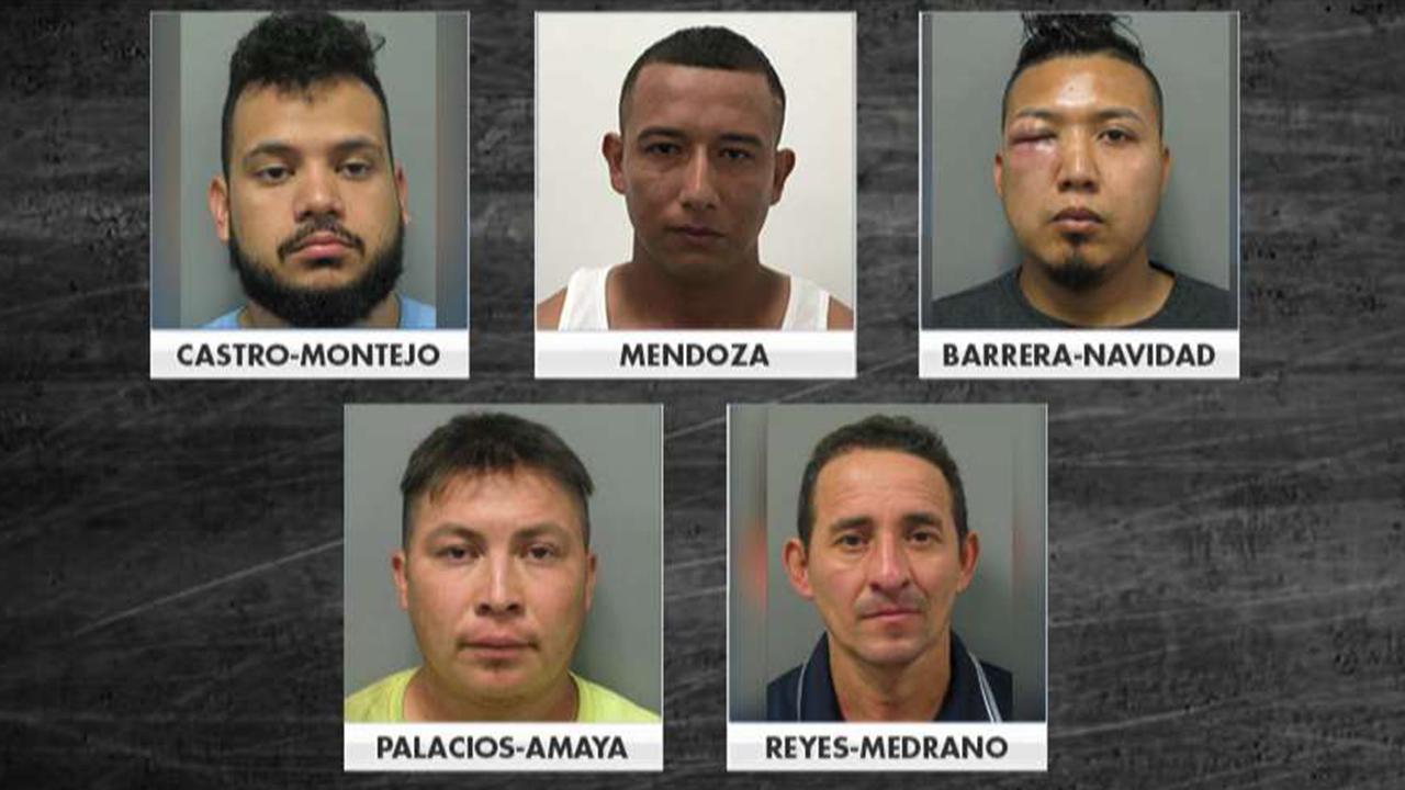 Five undocumented migrants arrested on rape charges over the last month in Maryland county
