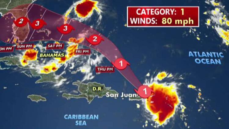 Puerto Rican officials urge calm ahead of Dorian