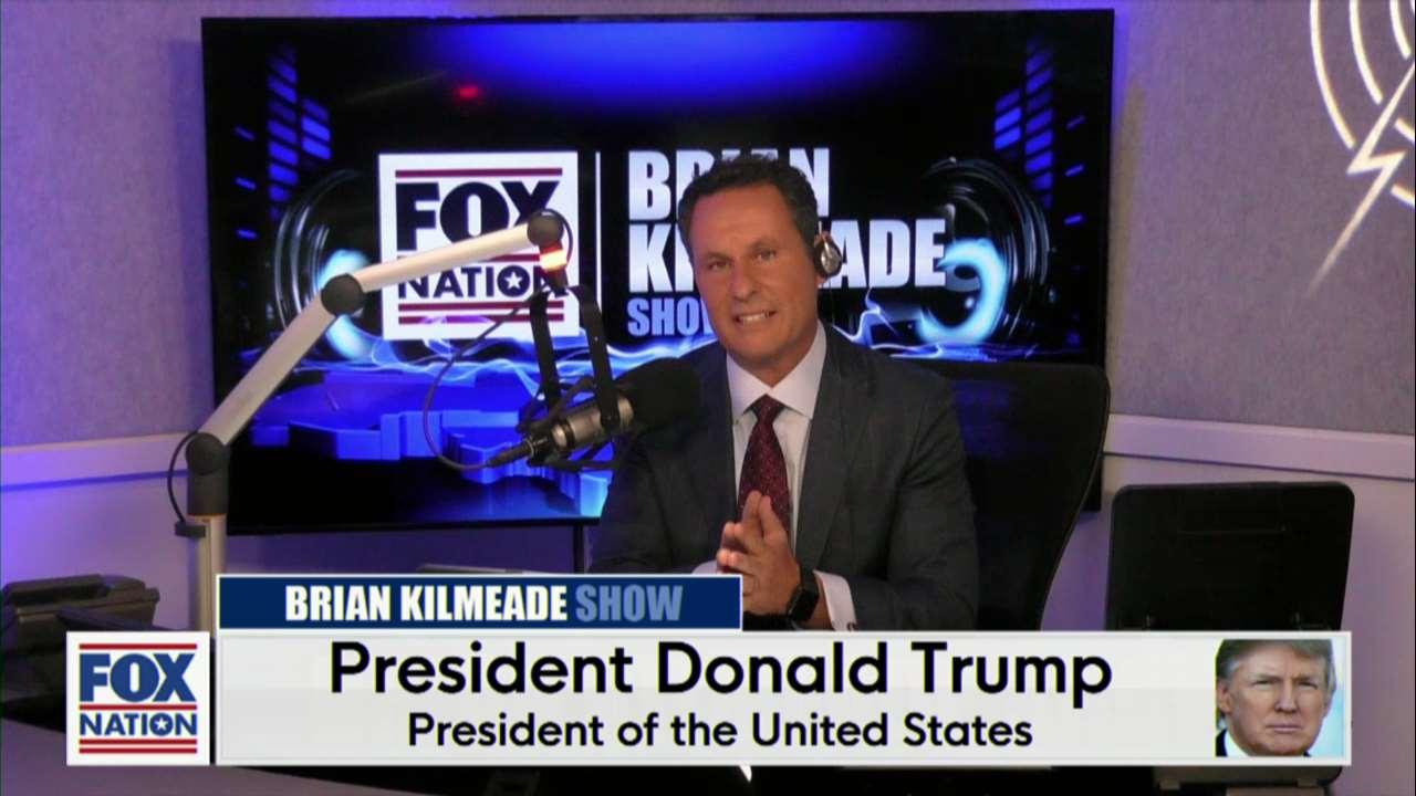 President Donald Trump On The Brian Kilmeade Show