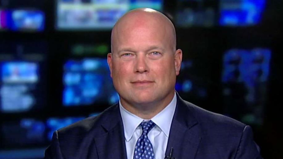 Former acting Attorney General Matt Whitaker says James Comey created a culture of leaking at the FBI