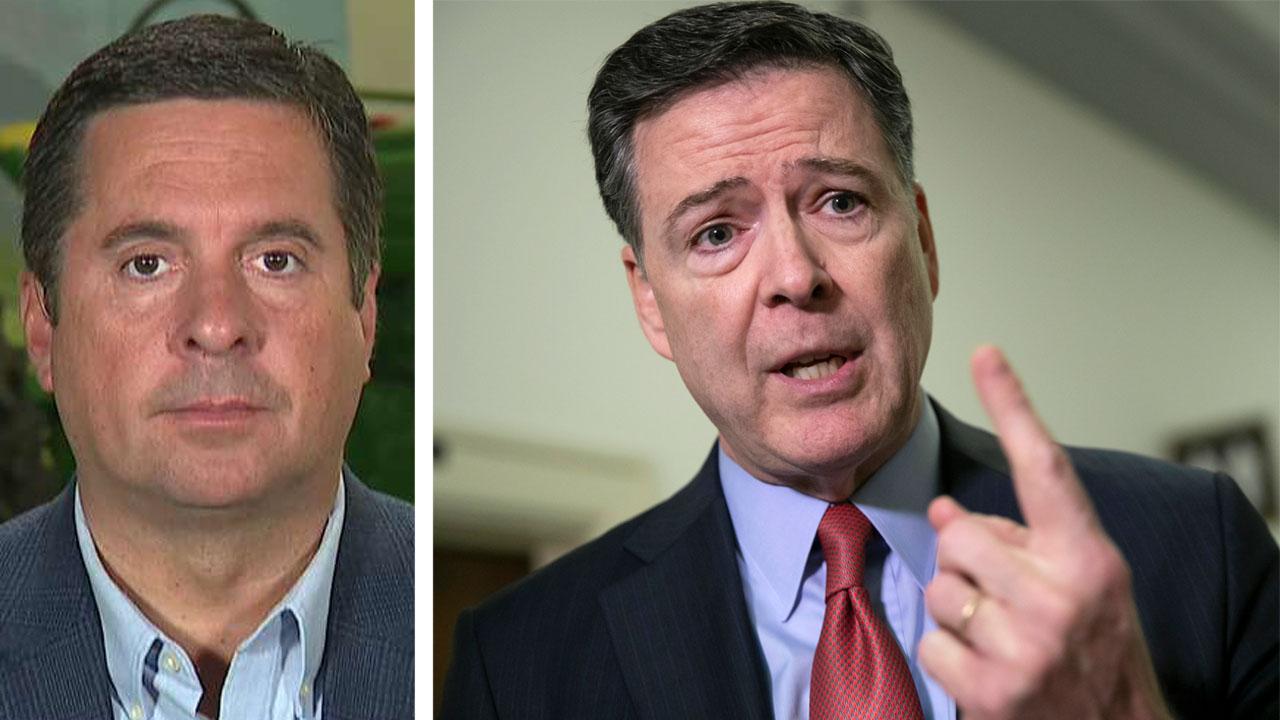 Devin Nunes says James Comey could still face charges