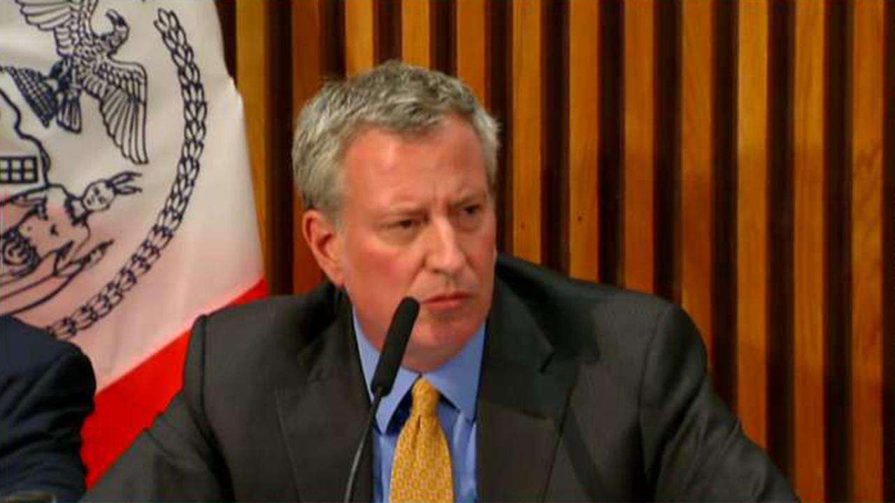 NYC Mayor Bill de Blasio spent only 7 hours at city hall in May