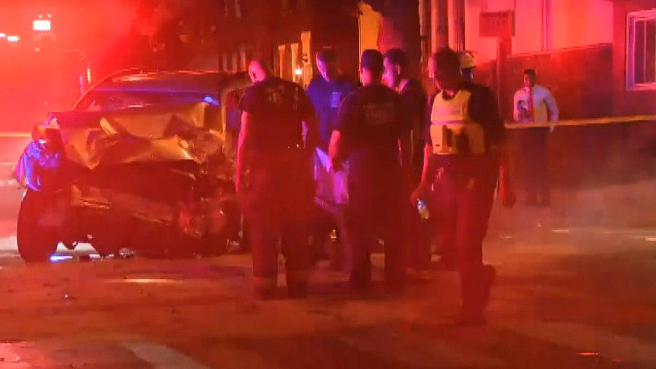 Philadelphia teenagers steal SUV, crash into public bus; 11 injured, police say