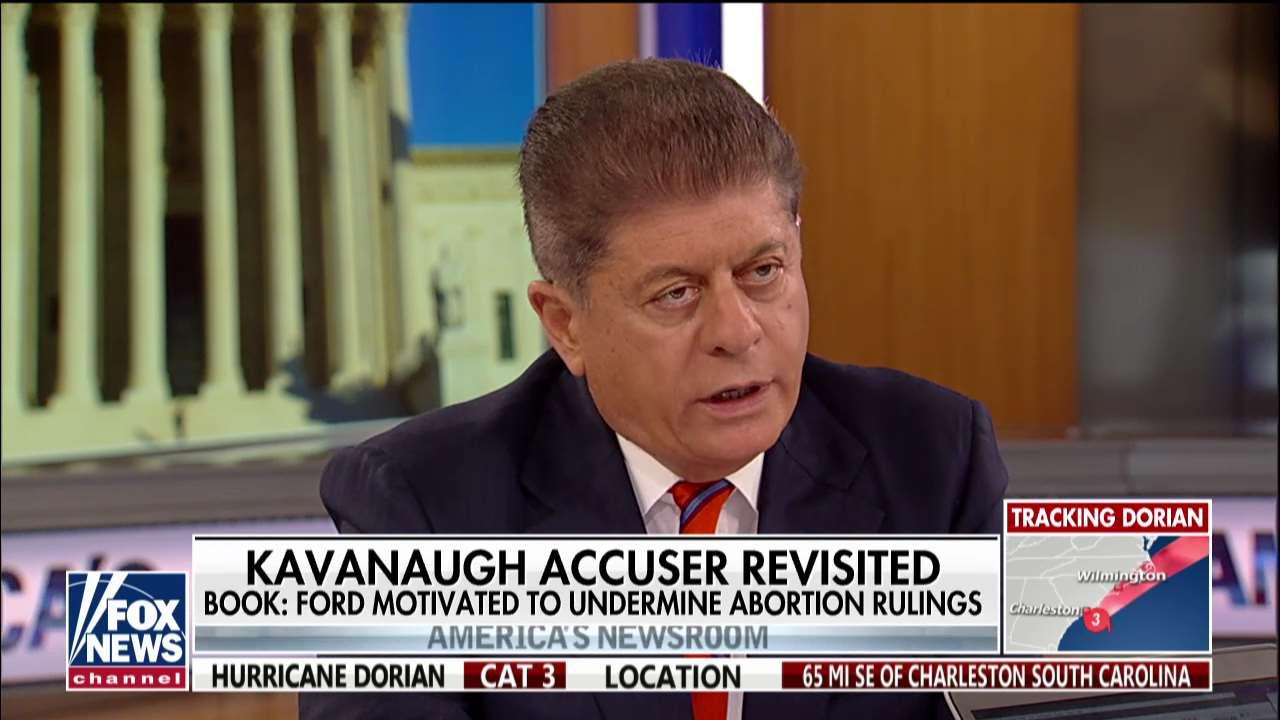 Judge Napolitano calls Christine Blasey Ford a 'credible witness' following release of Kavanaugh confirmation book