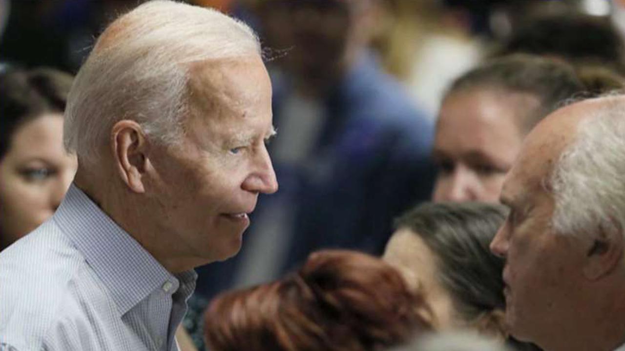 Joe Biden laughs off campaign trail gaffes