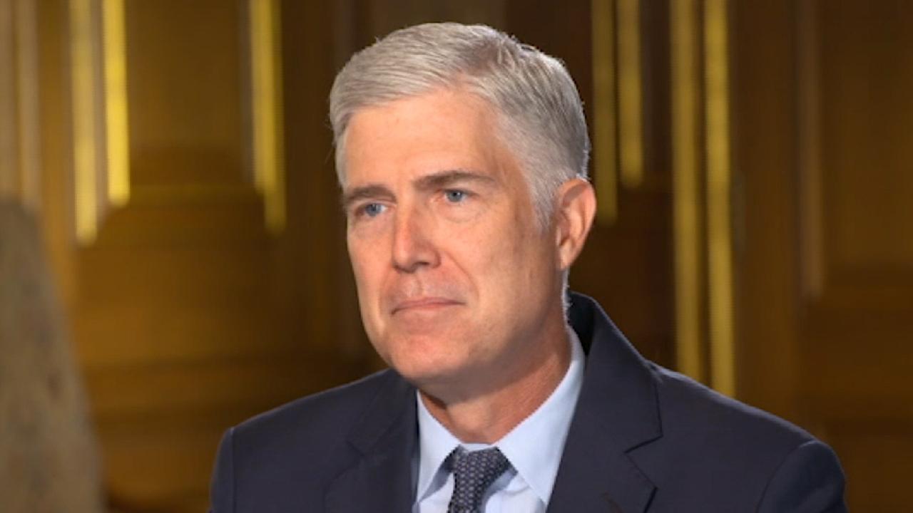Supreme Court Justice Gorsuch reveals the two rules for his law clerks