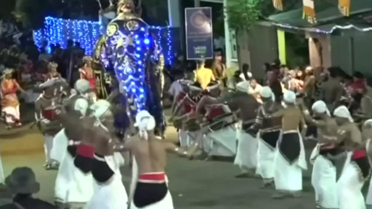 Video: 17 injured, trampled by elephants at crowded parade in Sri Lanka 