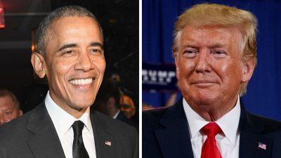 Trump says he is happy to be less popular than Obama in Europe