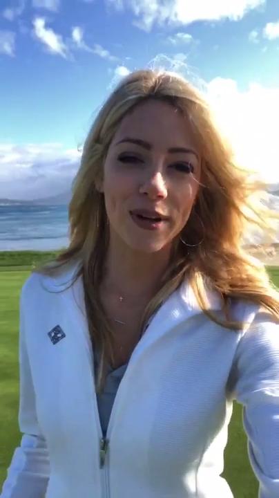 Abby Hornacek gives viewers a behind the scenes look at Pebble Beach Golf Links