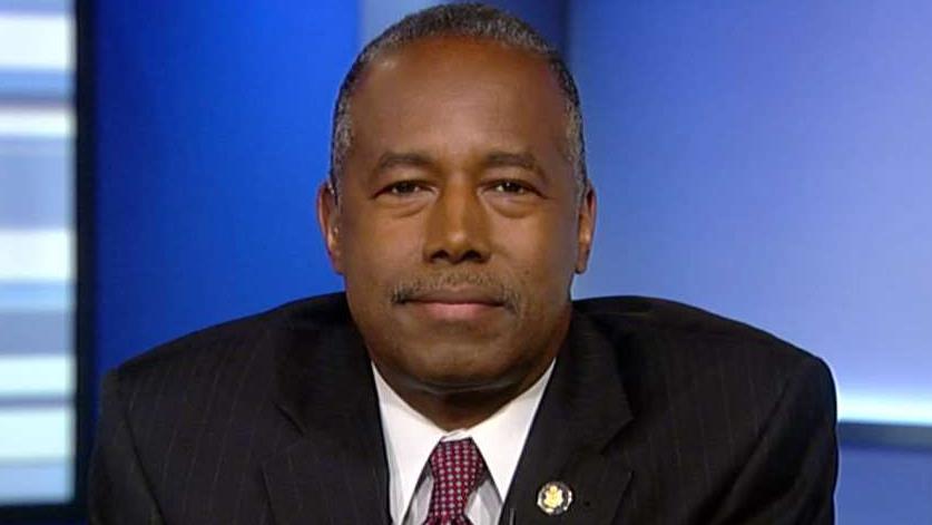 Carson: The president is very passionate about doing something about the homeless crisis