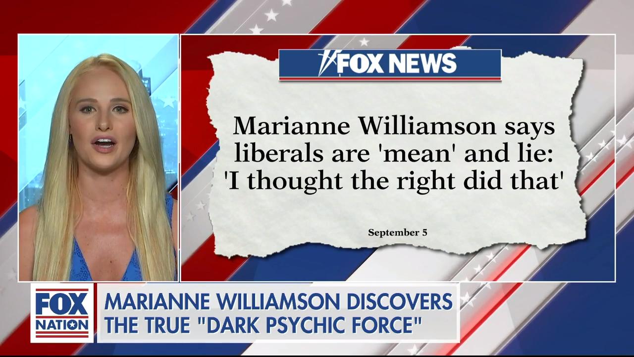 Tomi Lahren: 2020 Dem Marianne Williamson discovers the true 'Dark Psychic Force'