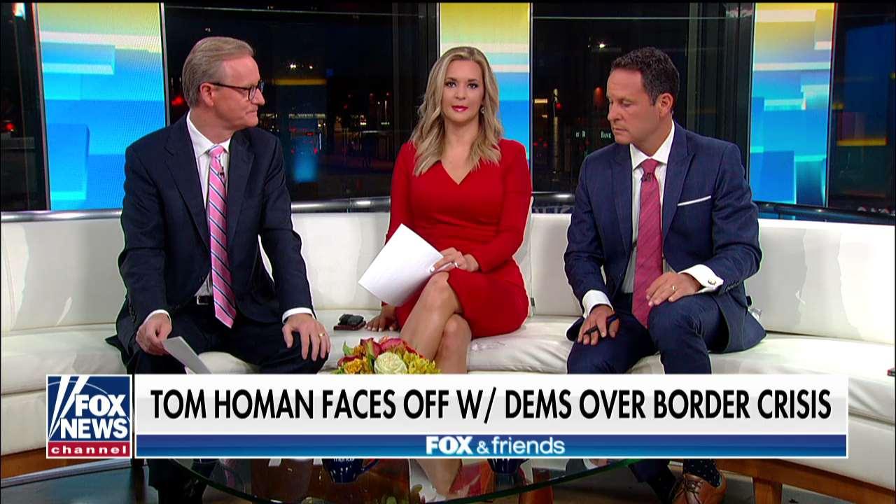 Tom Homan's fiery clash with AOC, Tlaib and other House Dems detailed on 'Fox & Friends'
