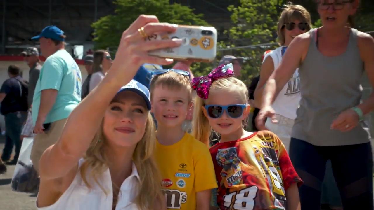 Abby Hornacek at Talladega Superspeedway