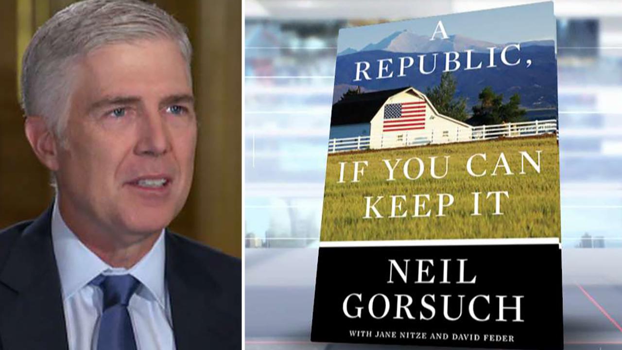 Supreme Court Justice Neil Gorsuch on his new book 'A Republic, If You Can Keep It'