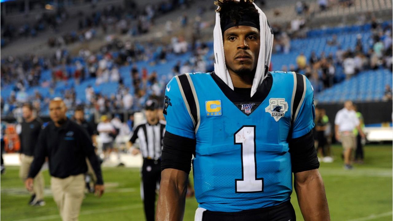 Carolina Panthers' Cam Newton becomes the butt of social media jokes with pregame outfit