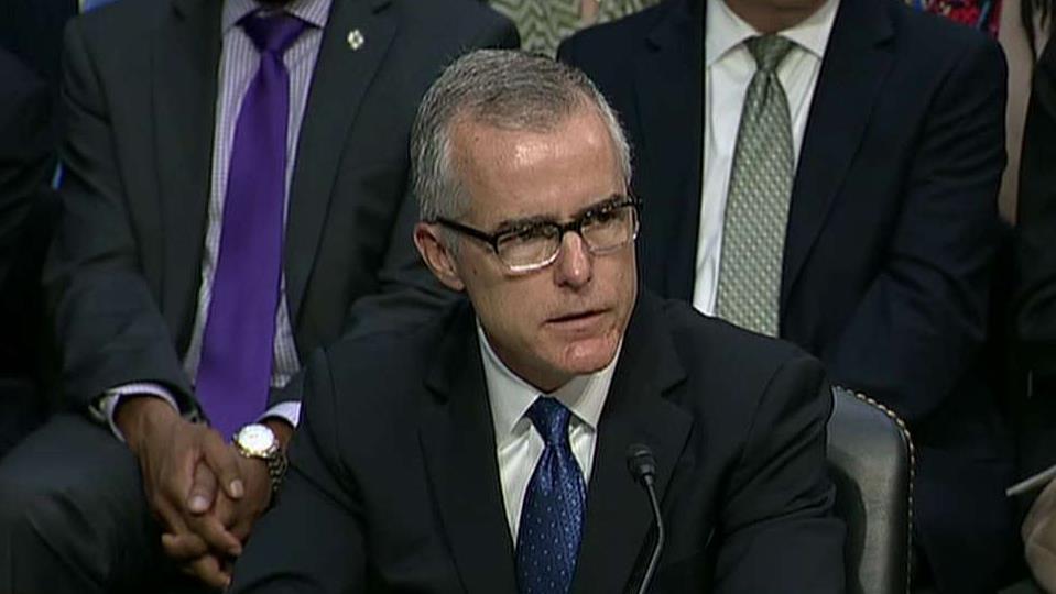 US attorney recommends charges against Andrew McCabe after DOJ rejects last-ditch appeal