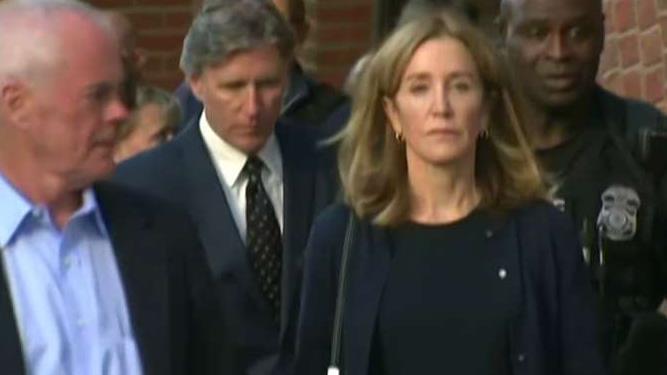 Felicity Huffman first parent sentenced in college admissions scandal, sentenced to serve 14 days in prison