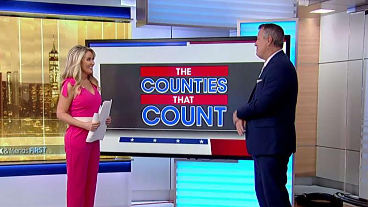 Breaking down the 10 counties that will decide the 2020 election