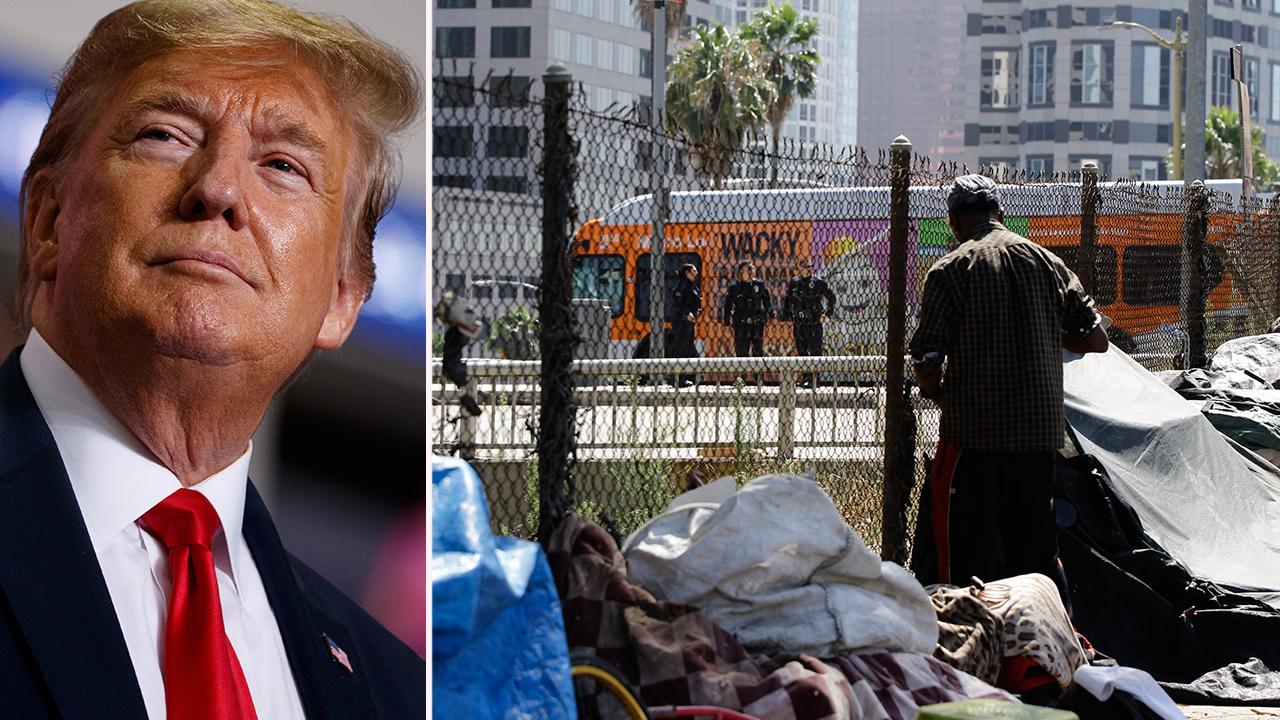 Trump vows action on California's homeless crisis, but do state leaders want to cooperate?