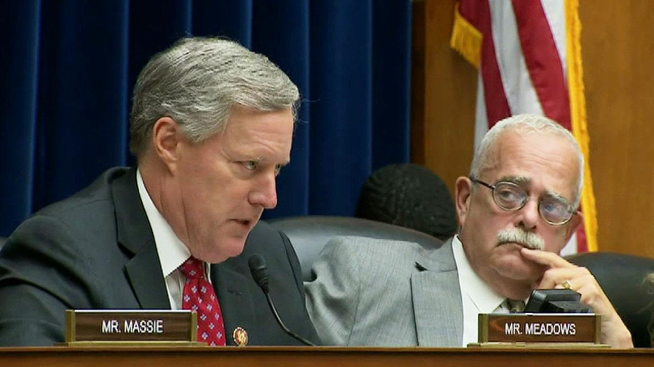 Rep. Meadows questions Michael Horowitz on 'irregularities' between Comey's congressional testimony, IG report