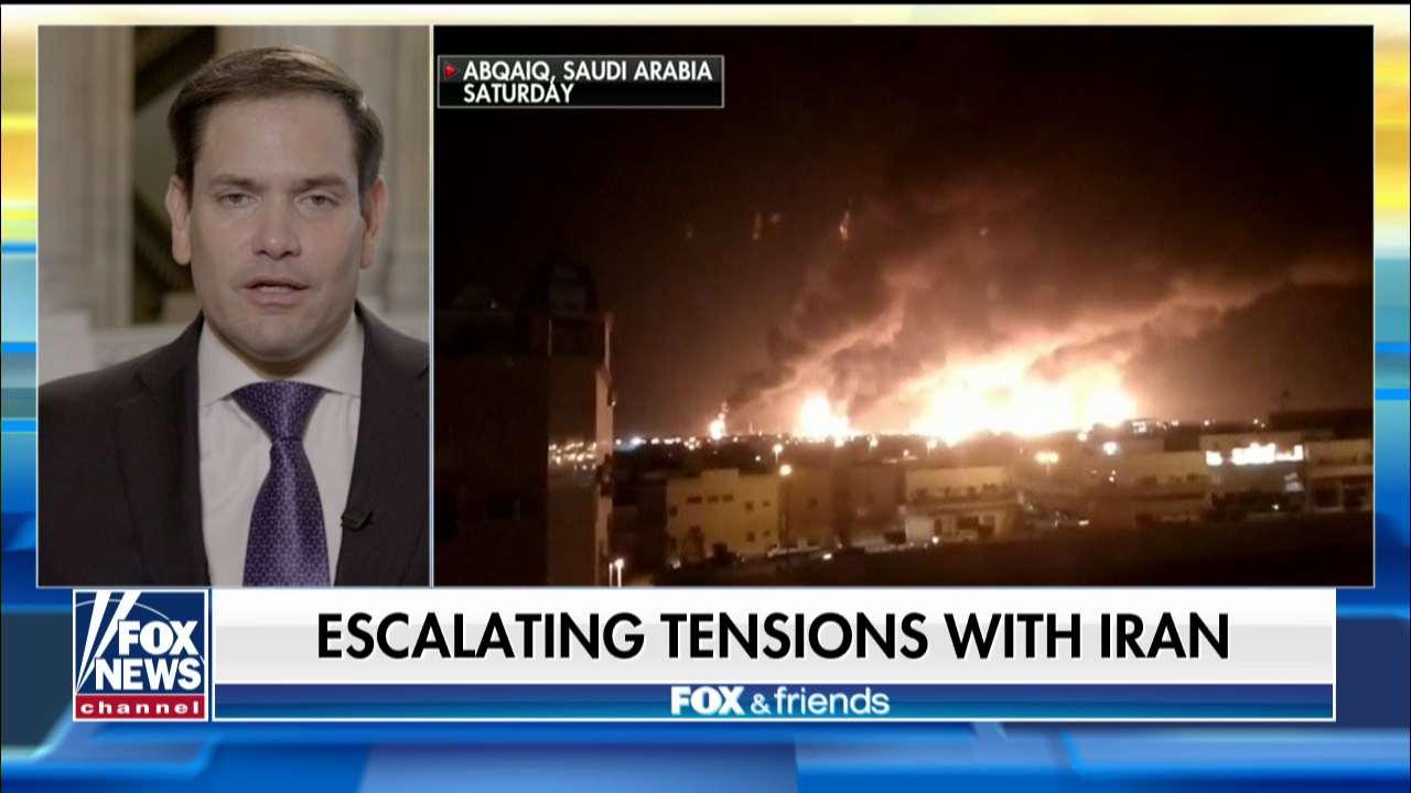 Sen. Marco Rubio talks escalating tensions with Iran 