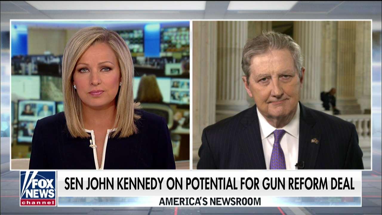 Sen. John Kennedy 'wouldn't bet' on Trump signing gun reform any time soon