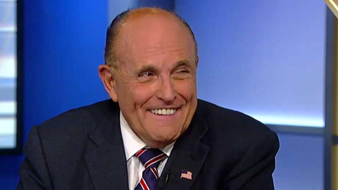 Rudy Giuliani reacts to Trump whistleblower complaint	