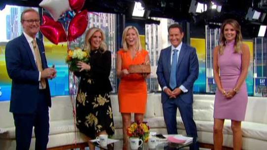 Ainsley Earhardt showered with birthday love from family, friends and colleagues