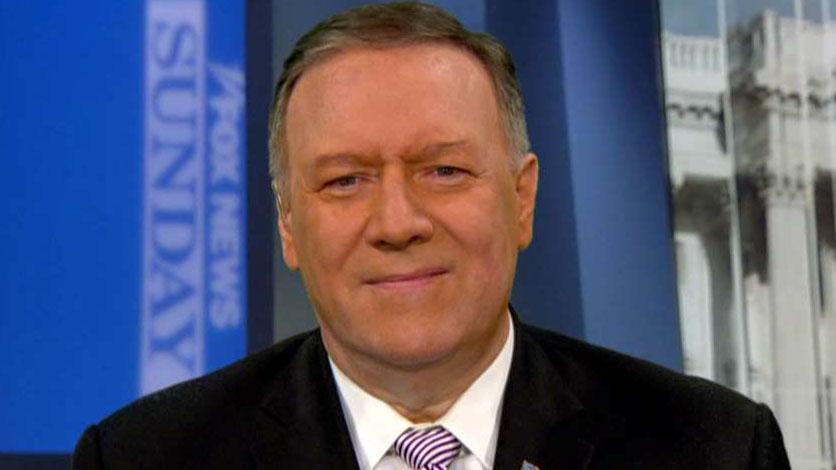 Secretary of State Mike Pompeo joins John Roberts on 'Fox News Sunday.'