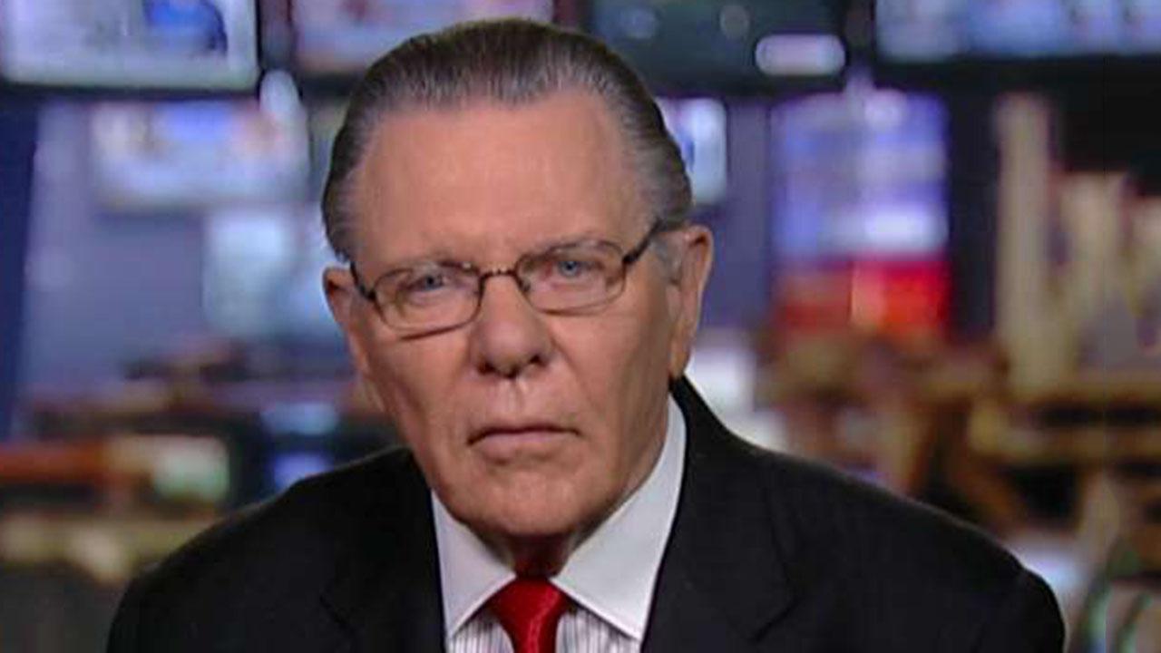 Retired Gen. Jack Keane says Iran seeks to drive up the price of oil and spark a global recession