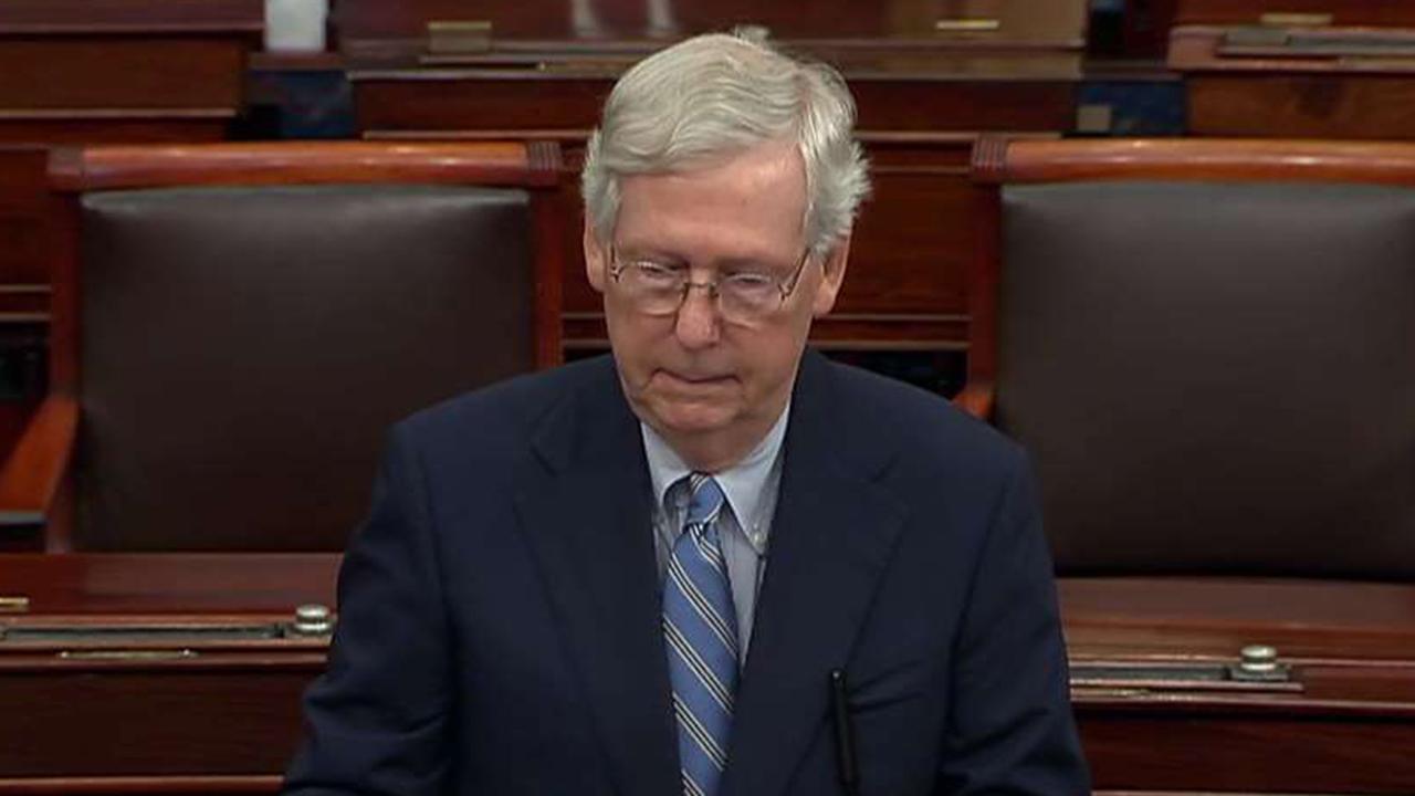 McConnell: Democrats are blocking bills to pick a partisan fight with the White House