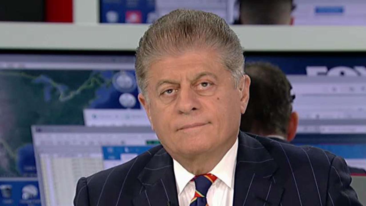 Judge Napolitano says it is a crime for a president to solicit aid for his campaign from a foreign government