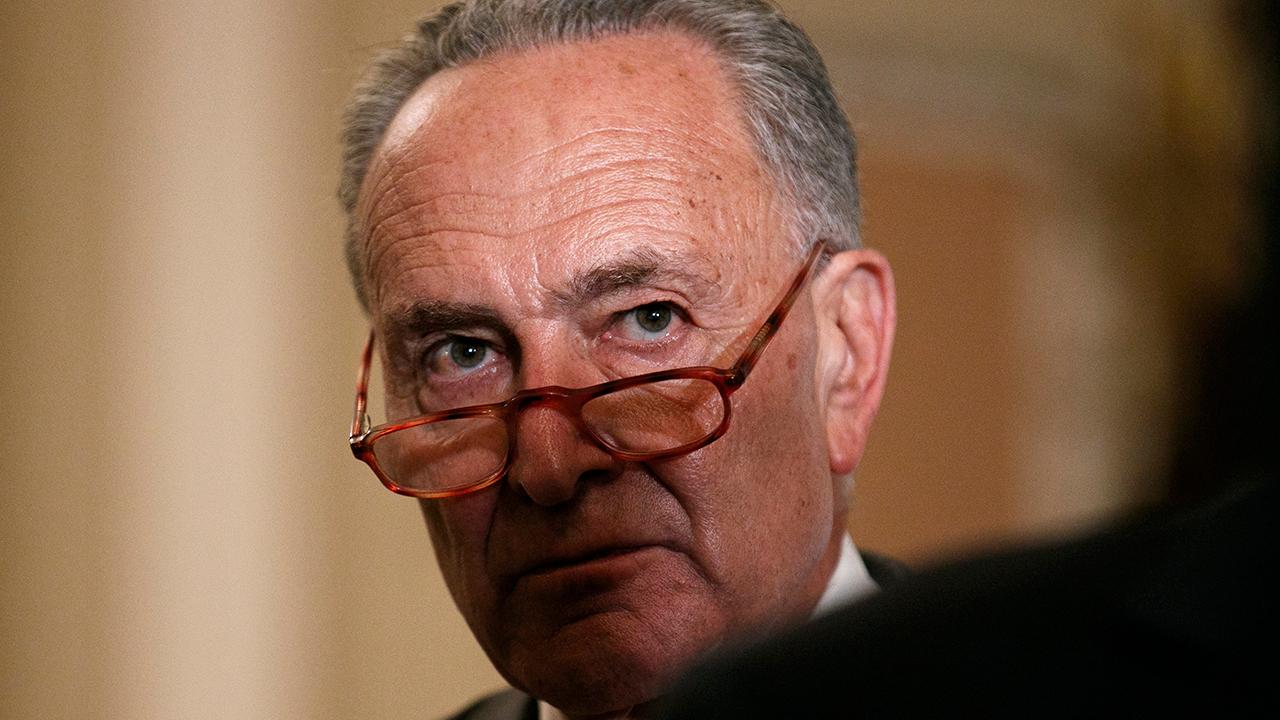 Sen. Chuck Schumer says the formal impeachment inquiry was not taken up for partisan reasons