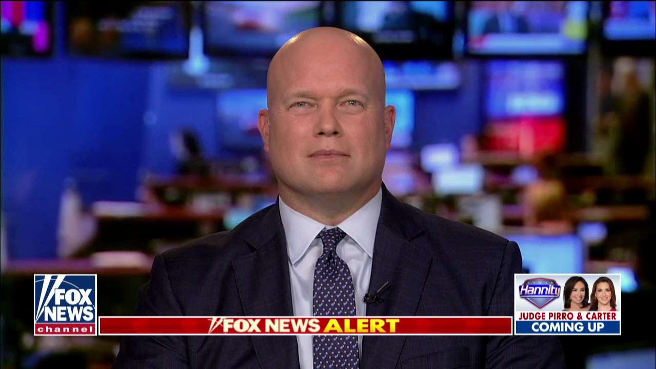 Matthew Whitaker reacts to Ukraine call transcript's release