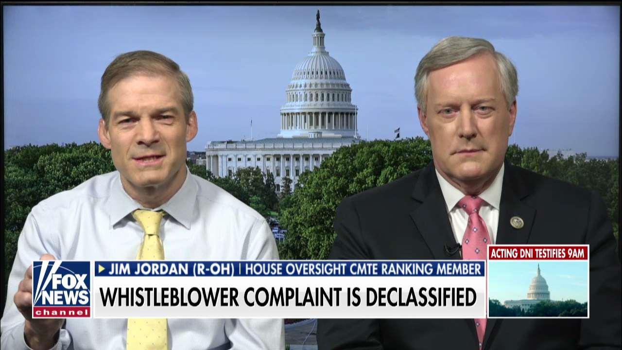 Rep Jim Jordan Wants Intel Chief To Answer For Political Vendetta