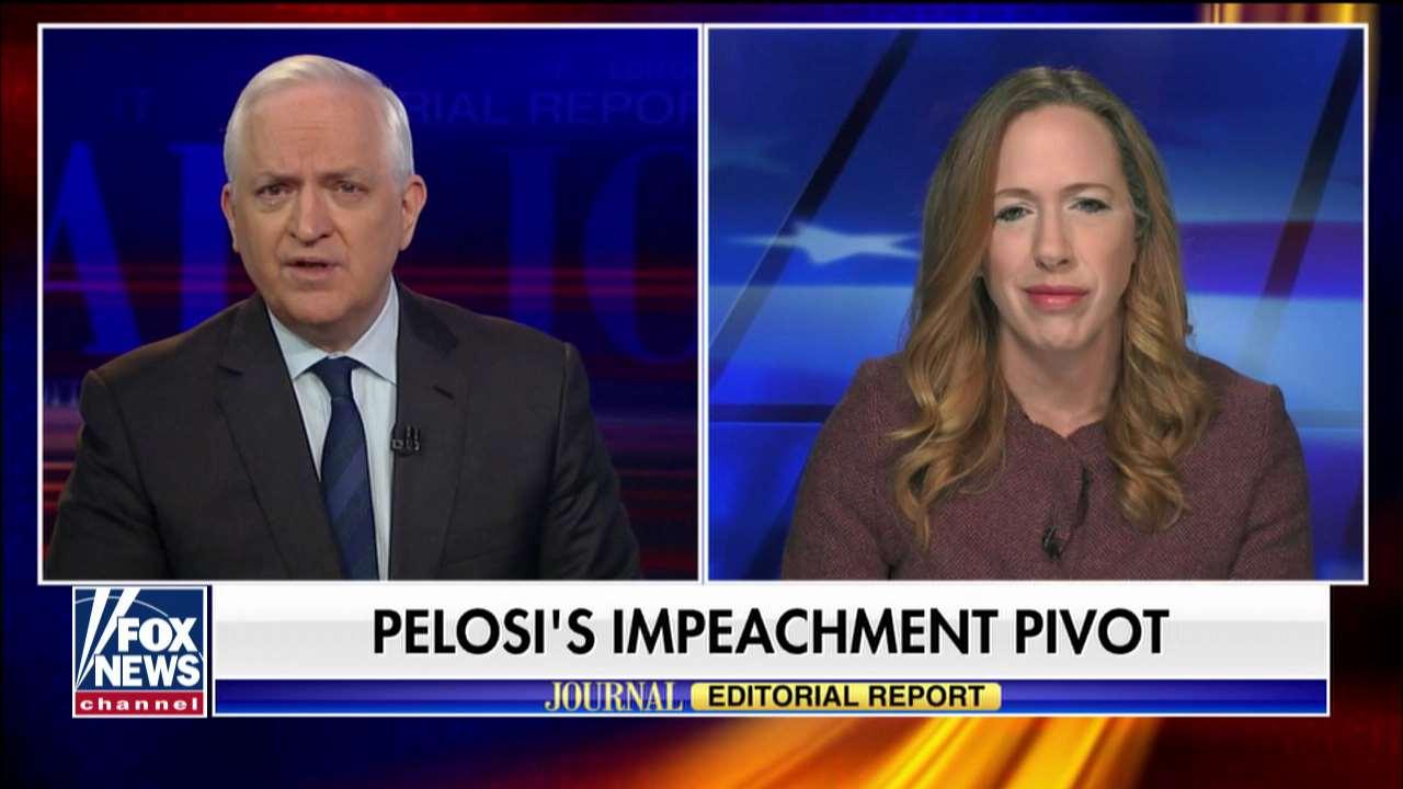 Pelosi pulled a fast one and is now 'ducking' responsibility of impeachment inquiry, says Kim Strassel