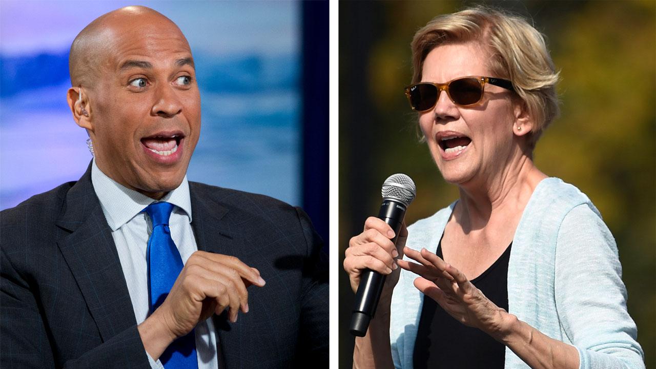Democratic presidential candidates strike contrasting tones on impeachment