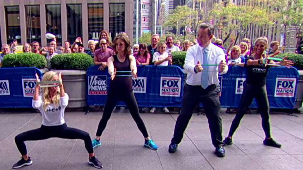 Xtend Barre sweats it out on FOX Square