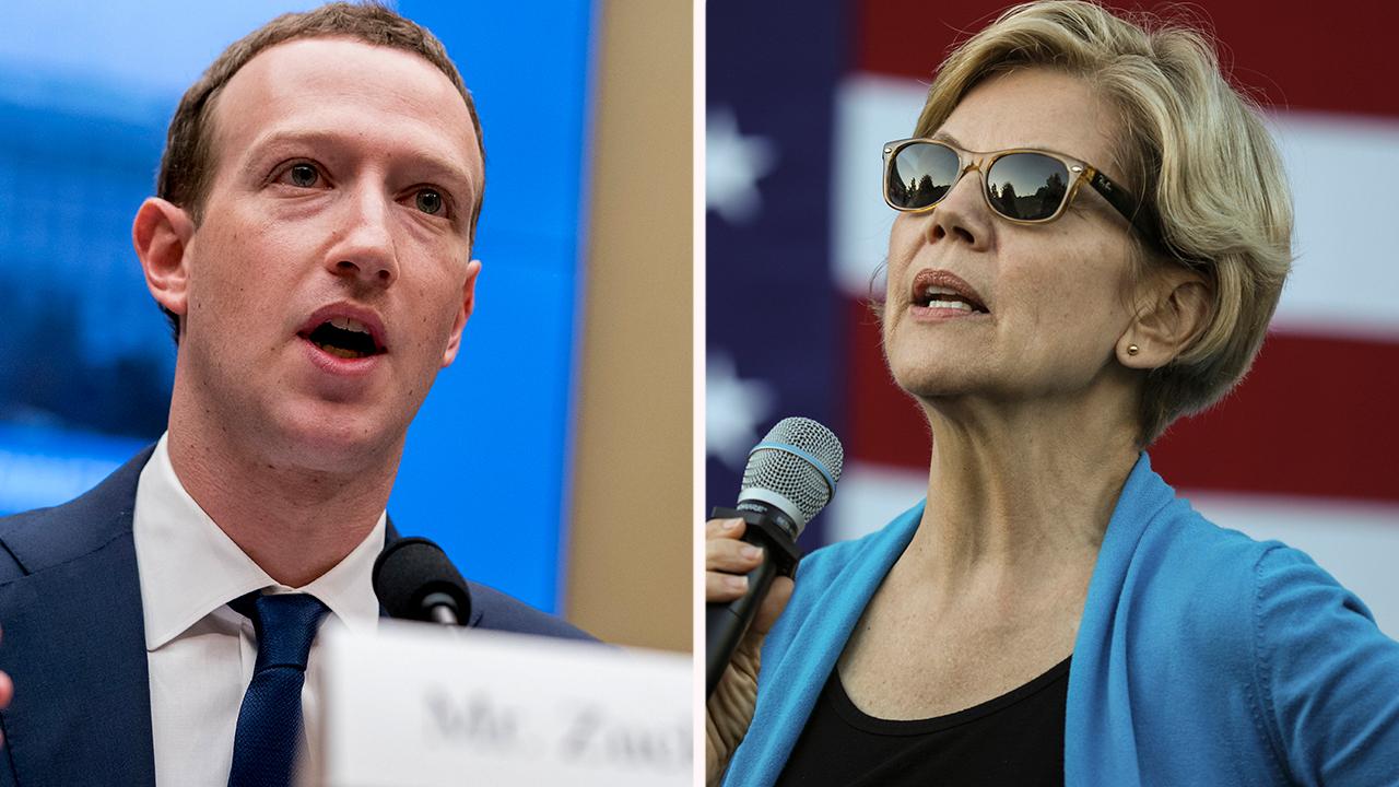 Zuckerberg to sue US government if Elizabeth Warren is elected