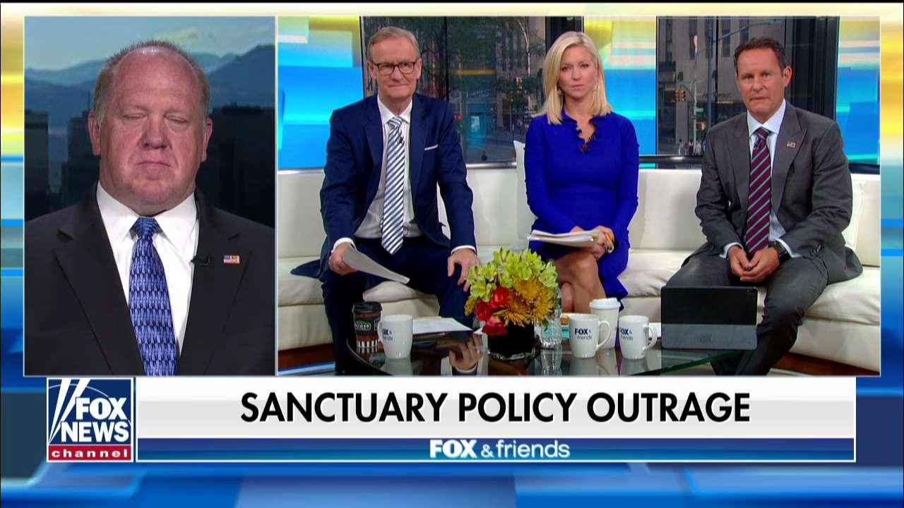 Tom Homan rips VA police chief who suspended officer for cooperating with ICE: 'Politics comes first' 